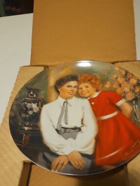 Knowles "Annie And Grace" Collectible Plate